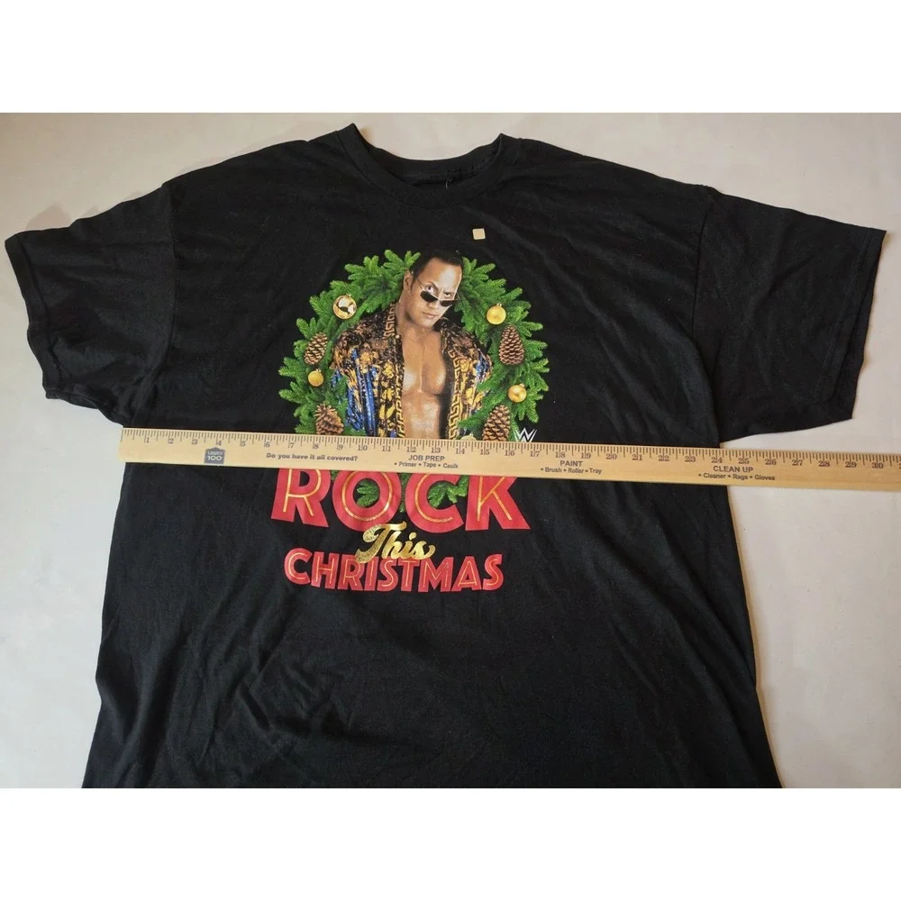 WWE Rock Around the Christmas Tree — Size: XXL — Color: Black - New with tag